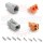 4 Way Deutsch DTP/ATP Connector Pair Kit