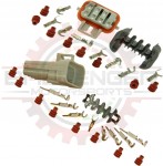 GM Delphi / Packard - 8-way (1 blocked) Metripack 150 sealed connector pair