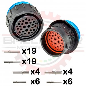 Amphenol Duramate 29 Way Bulkhead Connector Kit