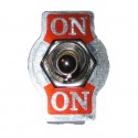SPST ( single pole single throw ) 15 Amp ON-None-Momentary Toggle Switch