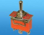 SPDT  ( single pole double throw ) 15 Amp Momentary-Off-Momentary Toggle Switch