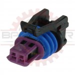 GM Delphi / Packard - 2-way un-shrouded GT 150 3.5mm centerline sealed female for CLT/VSS