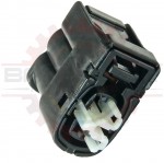 2 way Toyota Style Injector Connector & Ignition Coil, Black (connector only) - 90980-11246