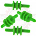 GM Delphi / Packard - GT 150 Cavity Plug, Green, 4.0mm