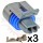 GM Delphi / Packard  - 2 way IAT / MAT / ACT Sensor Connector Kit