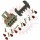 GM Delphi / Packard - 8 way (1 blocked) metripack 150 sealed male assembly Connector Kit for main coil bank connector, gray