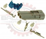 GM Delphi / Packard - 2 Way Metripack 150 Receptacle, Gray Connector Kit