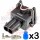GM Delphi / Packard - Bosch EV1 Type Injector Connector Kit Push to seat