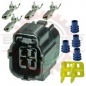 4 - Way Econoseal J Series Plug kit, Black