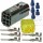 4 - Way Econoseal J Series Receptacle kit, Black