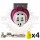 GM Delphi / Packard - 3-way GT150 replacement kit for 3-way MP 150.P2S (3 pin circular connector kit for sensors)