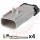 3-Way Headlight Receptacle Connector Kit