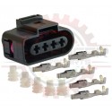 4 Way Plug Connector Kit for Bosch Coils & Sensors, 2.8mm