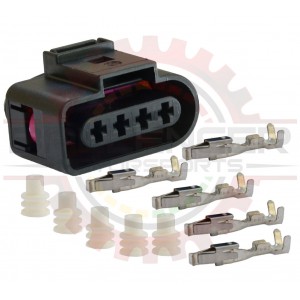 4 Way Plug Connector Kit for Bosch Coils & Sensors, 2.8mm