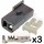 GM Delphi / Packard - Black Plug 2 Way Unsealed Metri-Pack 150 ( Metripack ) Connector Kit