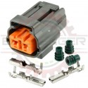 2 Way Plug Connector Kit for Japanese applications, Gray