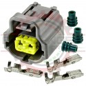 2 Way Sensor Plug Connector Kit, Gray