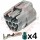 3 Way Mazda ECT, CLT, & Temperature Sensor Plug Connector Kit