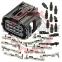10 Way Connector Plug Kit for Toyota & Lexus Blind Spot Sensor & Canister Pump Module, 90980-12380