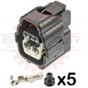 4 Way Connector Plug Kit for Toyota & Subaru Oxygen Sensor, 90980-10869