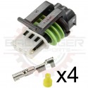 3 Way Crankshaft & Camshaft Position Sensor Connector Plug Kit