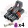3 Way GM Delphi / Packard - Metripack 280 Plug Connector Kit