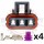 3 Way GM Delphi / Packard - Metripack 280 Plug Connector Kit