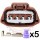4 Way Nissan S14 & S15, SR20 MAF Plug Connector Kit