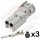2 Way TS Series Receptacle Connector Kit