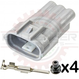 Sumitomo TS 3 Way Alternator Receptacle Kit, (Toyota # 90980-11348)