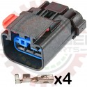3 Way Chrysler Ignition Coil, Headlight, & CAM Sensor Plug Connector Kit (Chrysler # 5014007AB)
