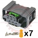 6 Way MQS Connector Plug Kit for European Applications
