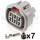 6 Way Toyota Connector Plug Kit for IAC, ISCV, and EGR Valves
