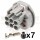 6 Way Toyota Connector Plug Kit for IAC, ISCV, and EGR Valves