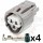 3 Way Toyota ECT, CLT, & Temperature Sensor Plug Connector Kit (Toyota # 90980-11451)