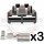 2 Way Walbro Connector Plug Kit (18-14AWG)for 255lph pumps & universal pumps
