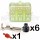 6-way Plug Connector Kit HM Sealed Series (HKS UEGO)