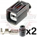 1-way TS187 Sealed Series Connector Plug Kit for Honda Starter Applications