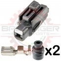 1-way TS187 Connector Plug Kit For Toyota Starter Applications 90980-11400
