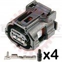 3 Way Toyota CAM, Crank Connector Plug Kit