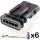 5 Way Audi R8, BMW MAF, LT1 SC Pump Receptacle Connector Kit