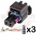 2 Way Mercedes Benz Injector and LT1 Modern Corvette Solenoid Connector Kit