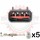4 Way Ford Receptacle Connector Kit For TMAP Sensors