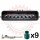8 Way Receptacle Kit for Japanese applications, Gray