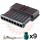 8 Way Receptacle Kit for Japanese applications, Gray