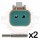 Deutsch DT/AT 2 Way Plug Kit