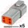 Deutsch DT/AT 4 Way Connector Receptacle Kit
