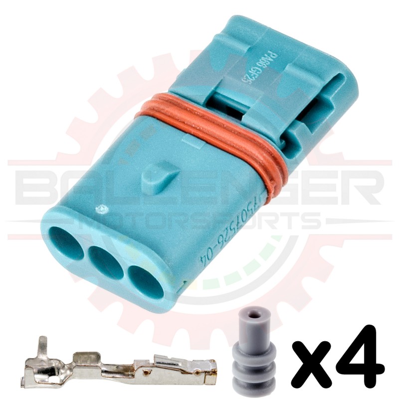3 Way Plug Connector Kit for BMW Sensors