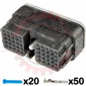 50 Way Connector Plug Kit for Cummins ISB ECU Chrysler# 05135639AA