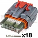 16 Way Plug Connector Kit for GM LM7 TAC Accelerator Module